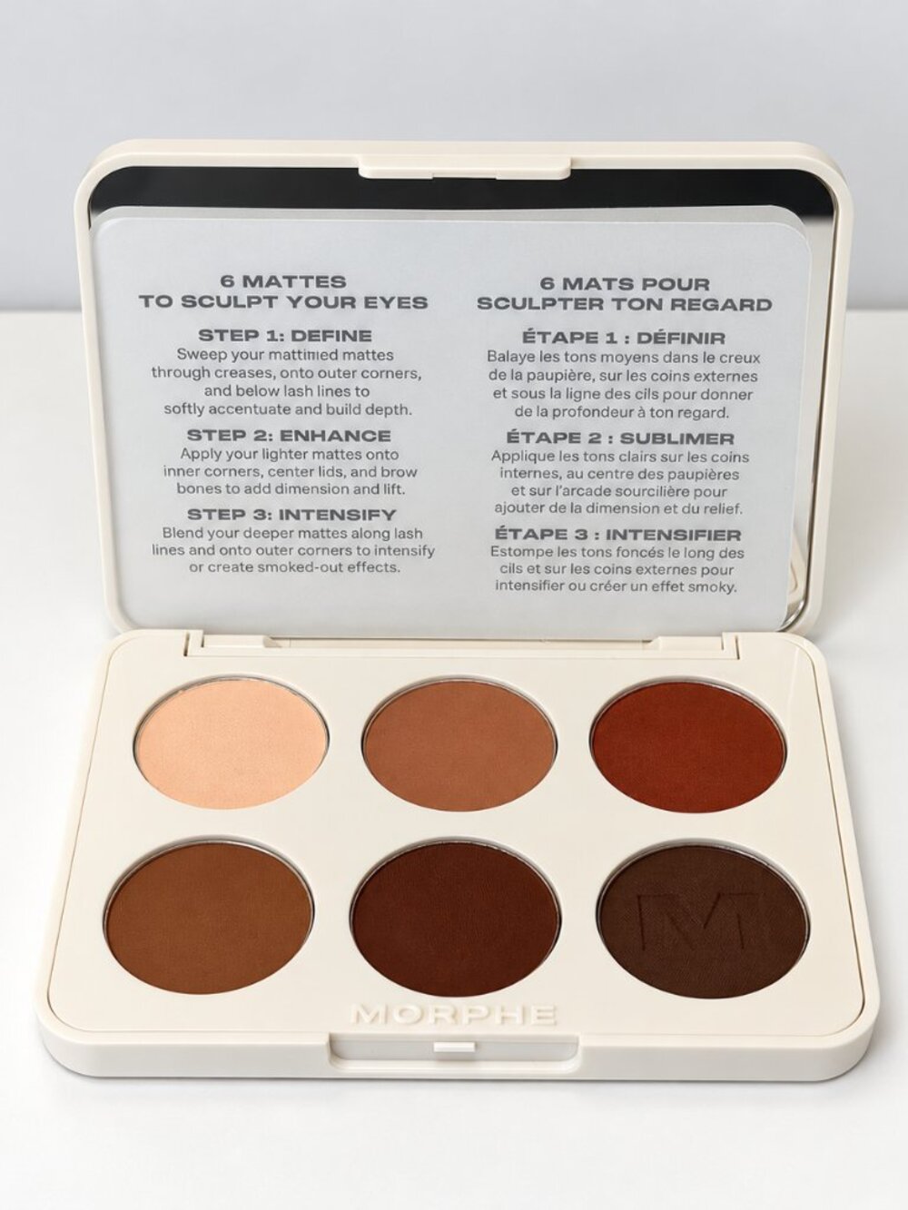 NEW Morphe ChromaPlus 6-Pan Eyeshadow Palette Tailored Nudes